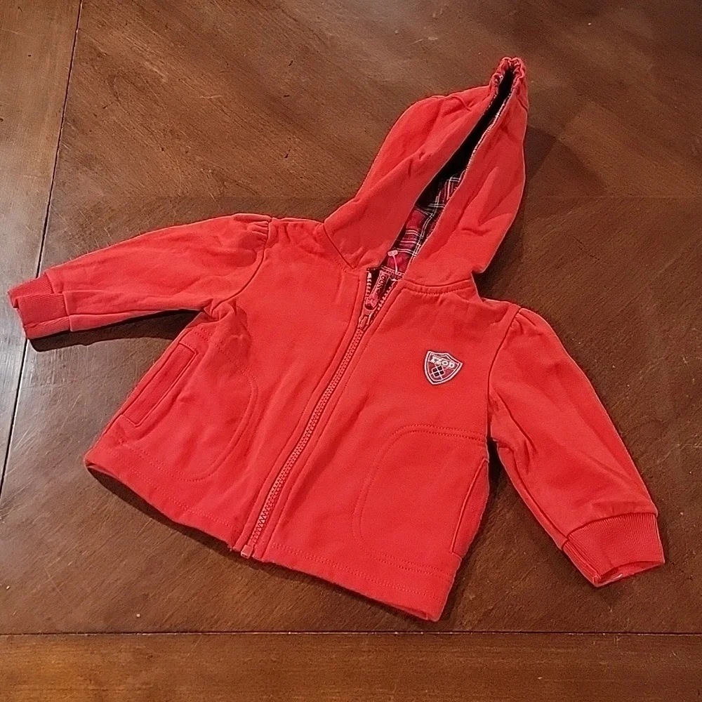 (J7) Izod, girls jacket, size 12 mths